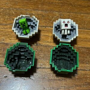 Minecraft Creeper and Ghast Eggs Toy Set